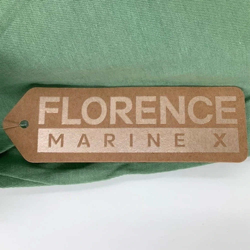 NEW! Florence Marine X Size Large GOTAE Organic T-Shirt Sage Tee $30 msrp M9-5 - Picture 8 of 10